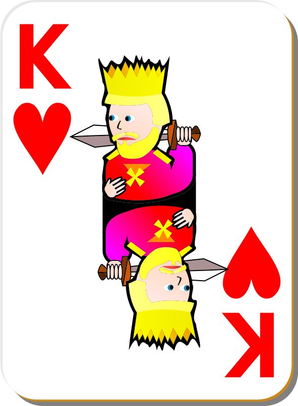 White Deck: King of Hearts