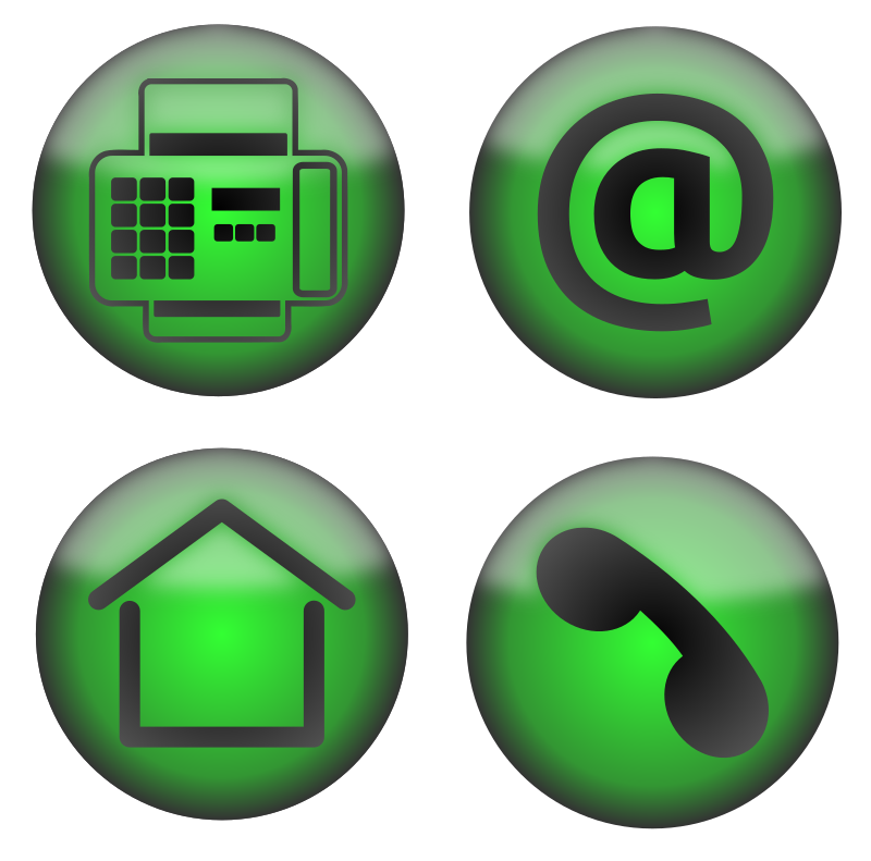 Four Contact Icons