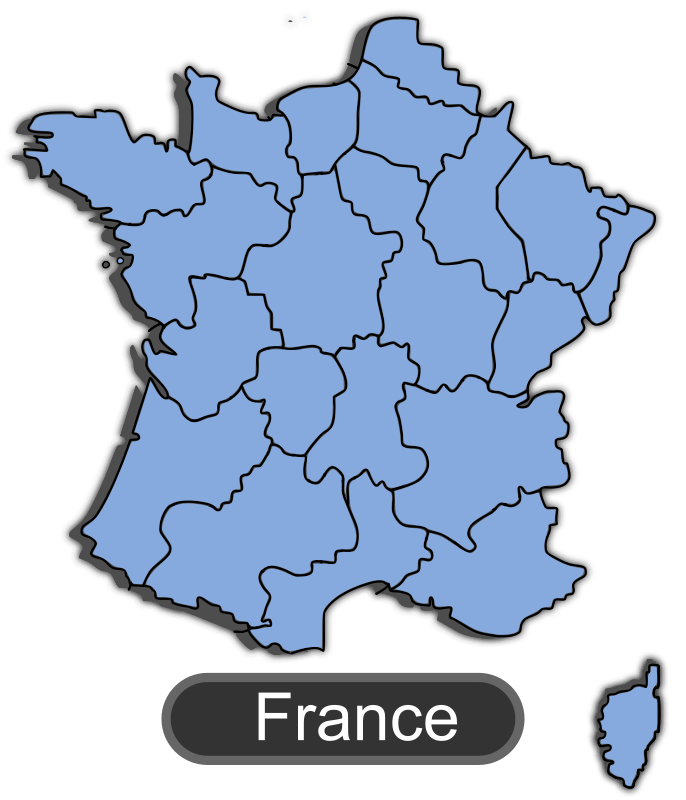 Map of France