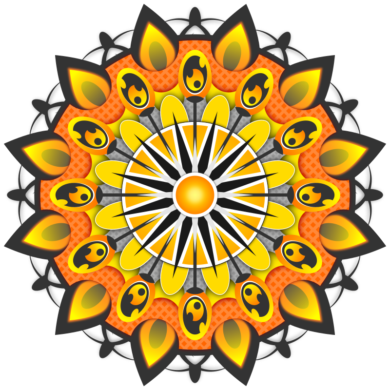 Mandala Yellow