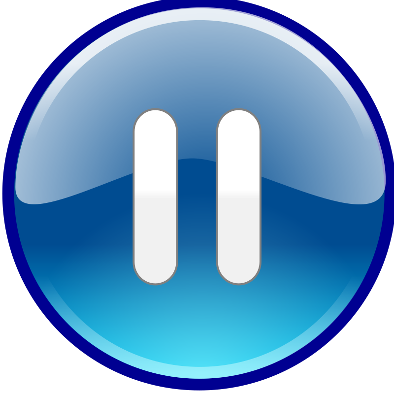 Windows Media Player Pause Button