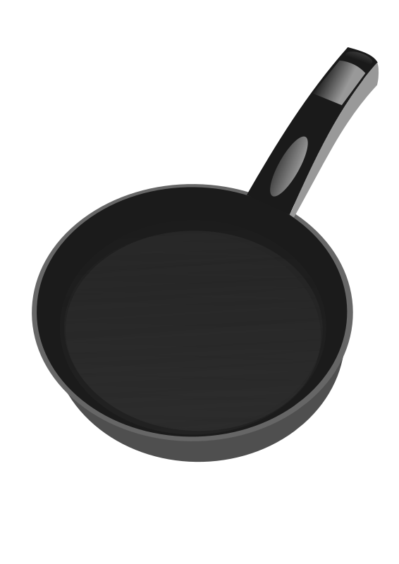 File:Frying pan clip art.png - Wikimedia Commons