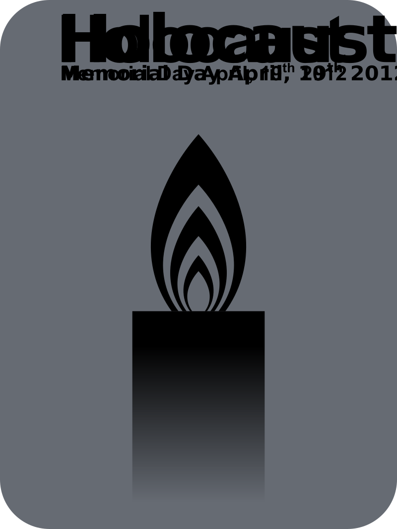 HolocaustMemorialDay 20120419