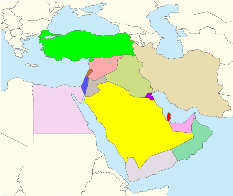 Middle East Map