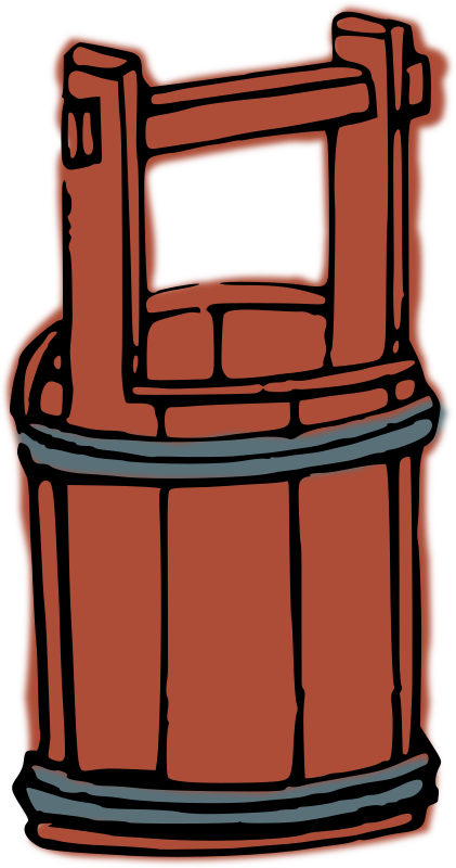 Wooden bucket