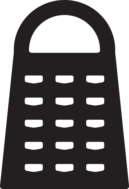 Kitchen Icon - Grater