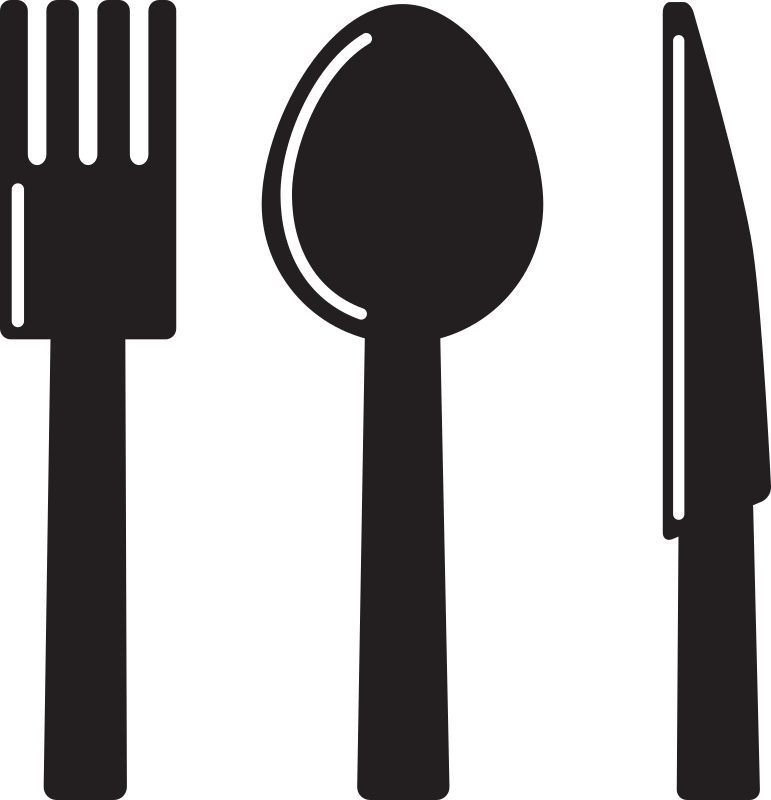 Kitchen Icon - Knife Spoon Fork