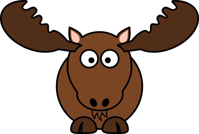 Cartoon Moose