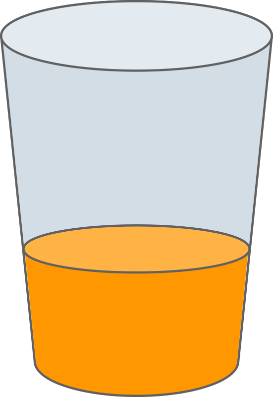 Oranje Juice Glass SVG