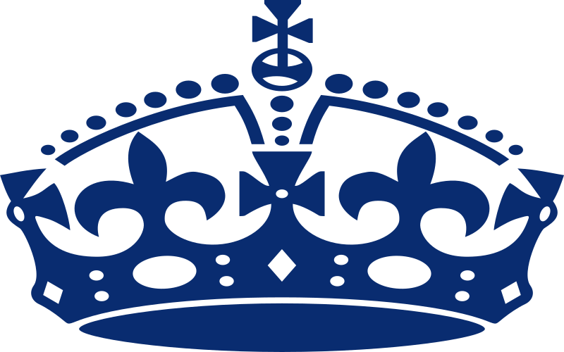 Jubilee crown blue