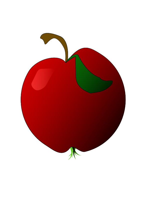 A Red Apple