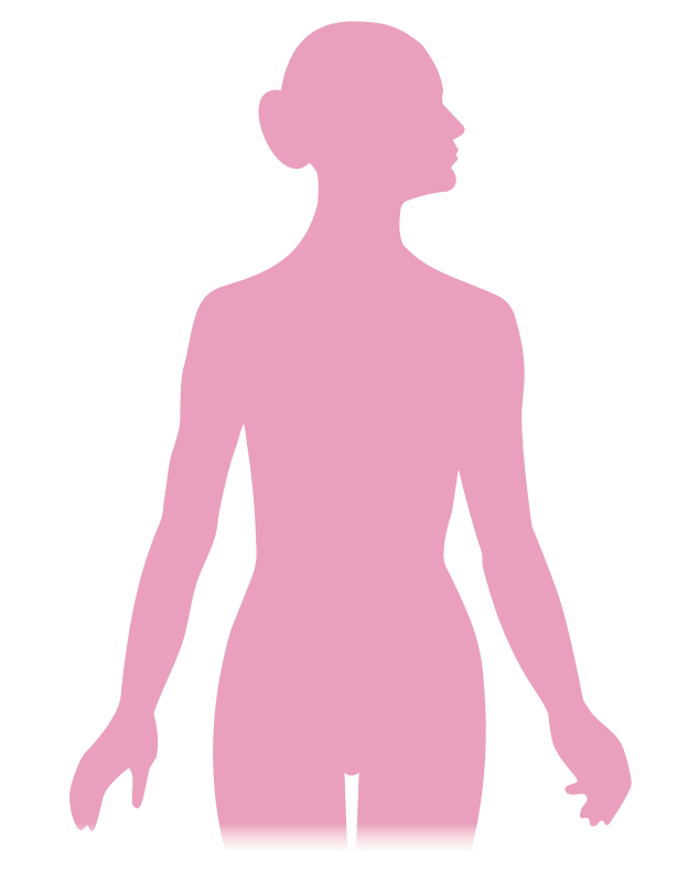 Silhouette of a woman