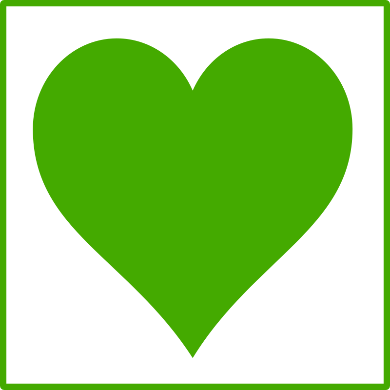 eco green hearth icon
