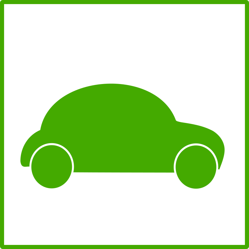 eco green car icon