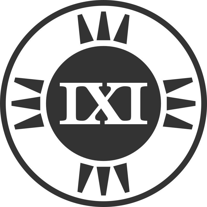 Fictional Brand Logo: IXI