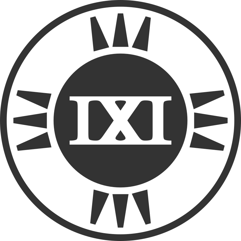 Fictional Brand Logo: IXI Variant A