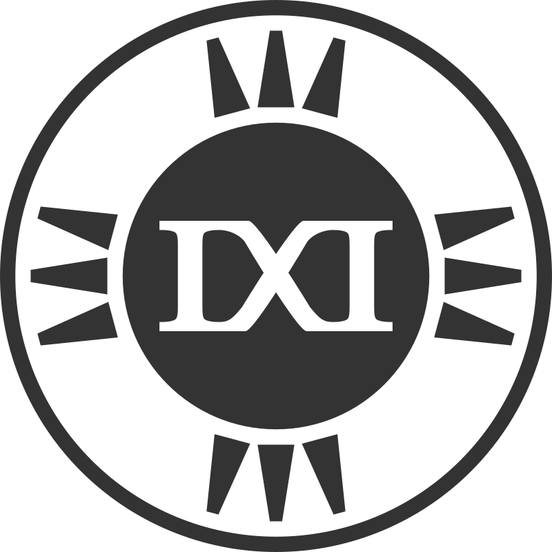 Fictional Brand Logo: IXI Variant E