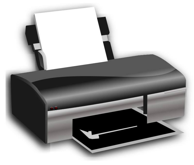 OpenClipArt on Printer