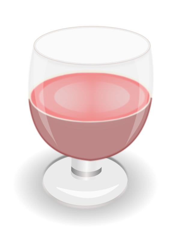 red wine glass