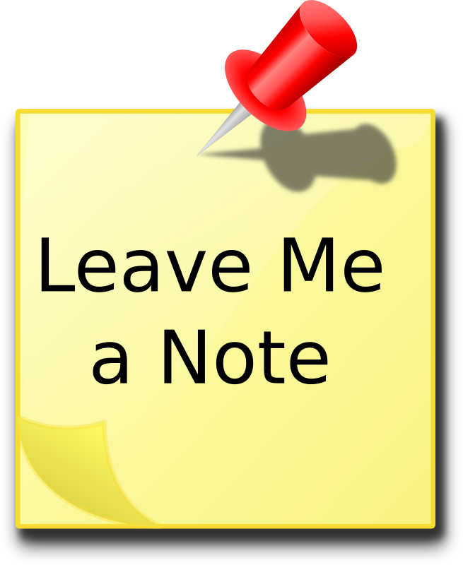 Leave Me A Note