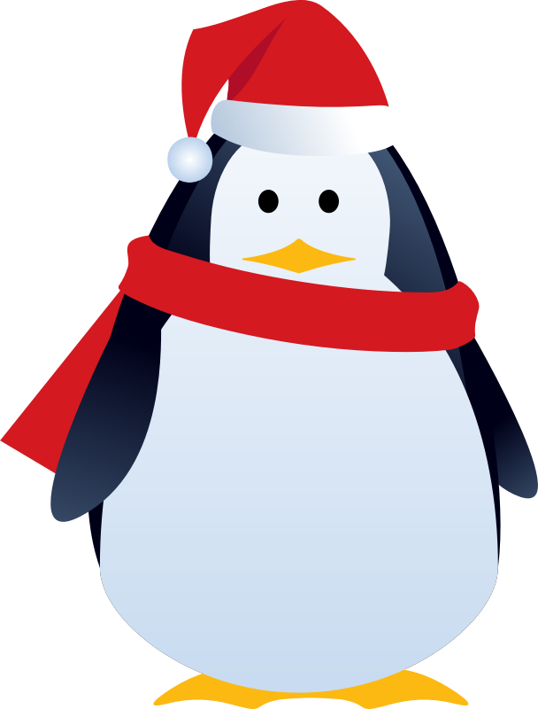 christmas penguin