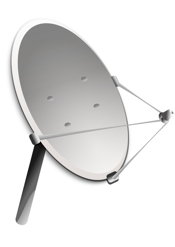 satellite antenna (dish)