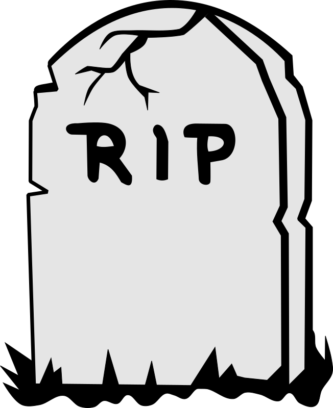 RIP Grave - Openclipart