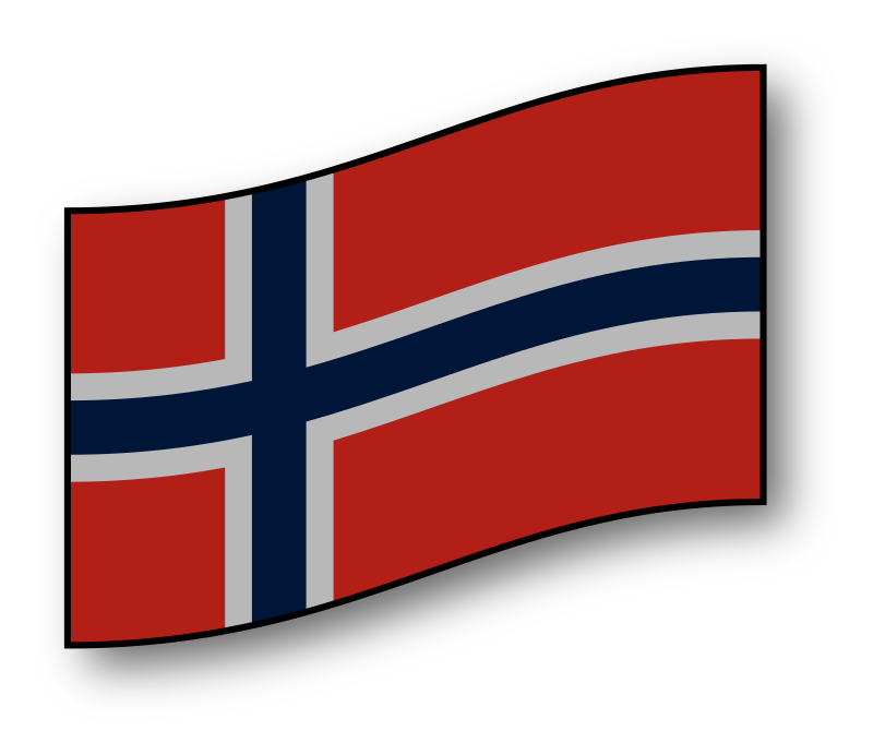 clickable Norway flag - Openclipart