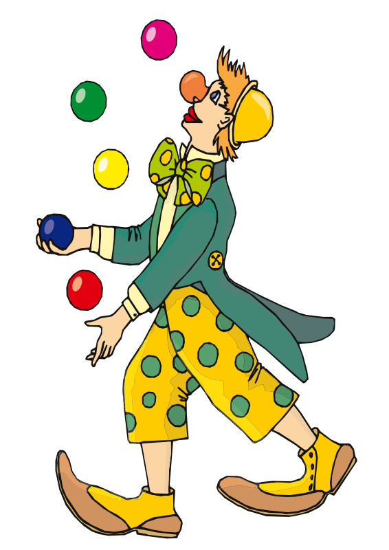 juggler clown