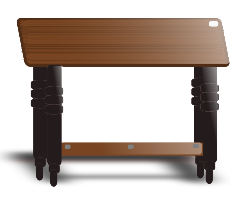 Teak Top Table