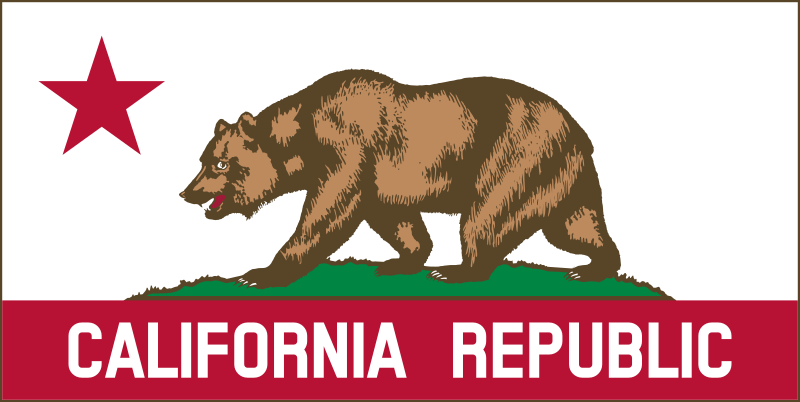 California Banner Clipart B 