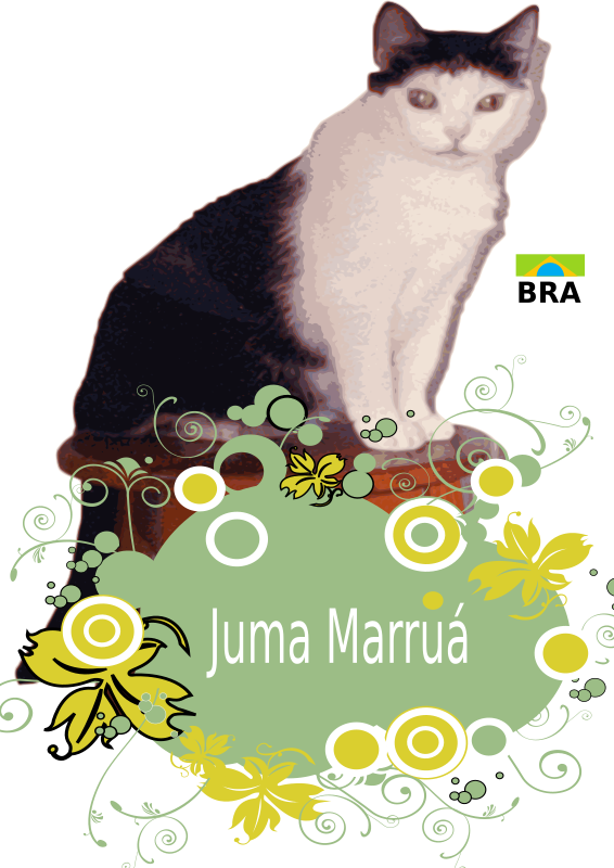 Juma Marruá with flowers