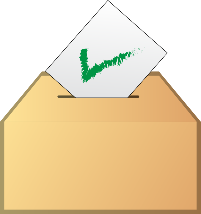 Vote yes icon