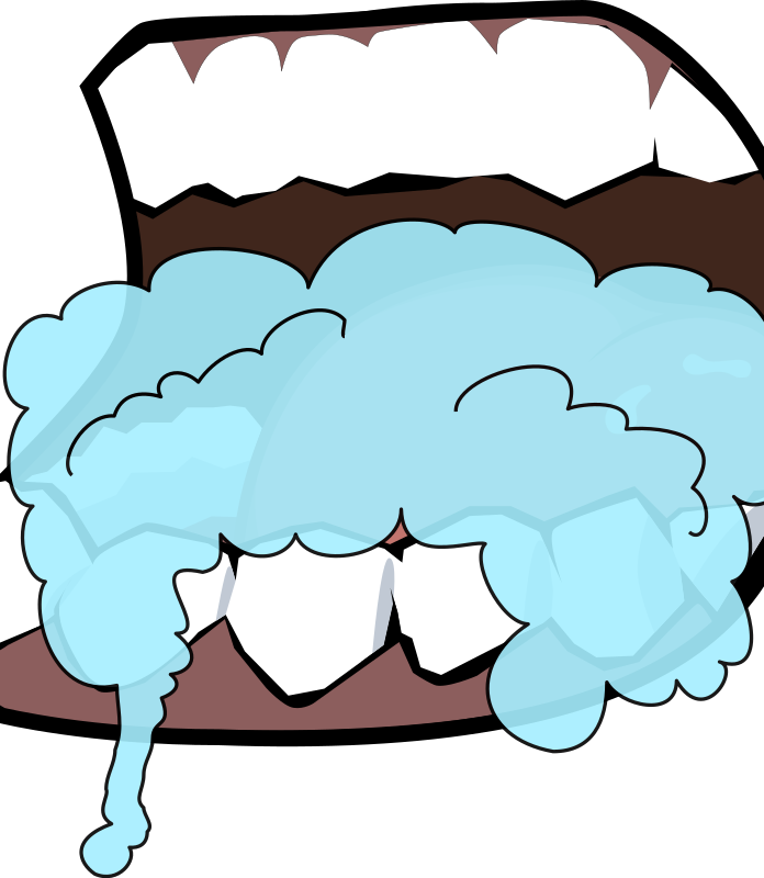 Mouth Foaming 1