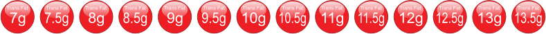  Trans fat icons - 7g to 13.5g