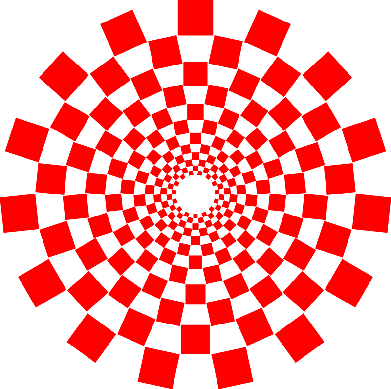 Optical Illusion Spiral