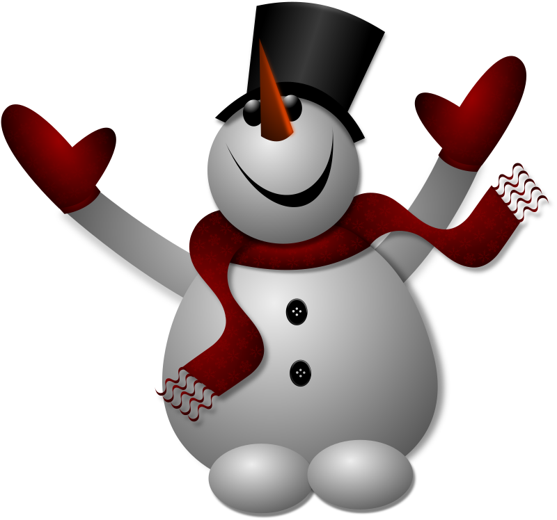 Happy Snowman 1