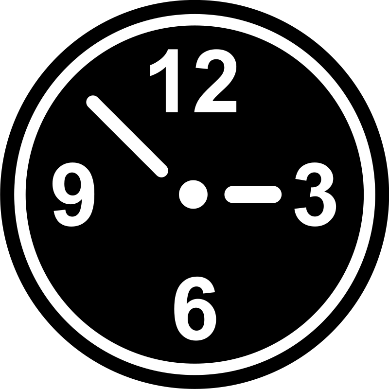 Clock Pictogram