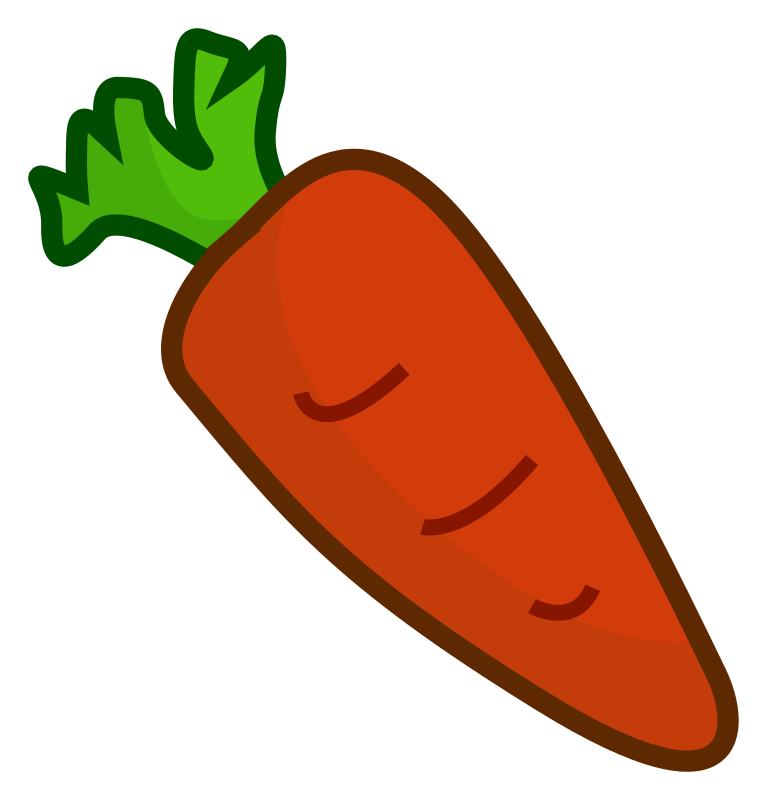 Cartoon carrot 
