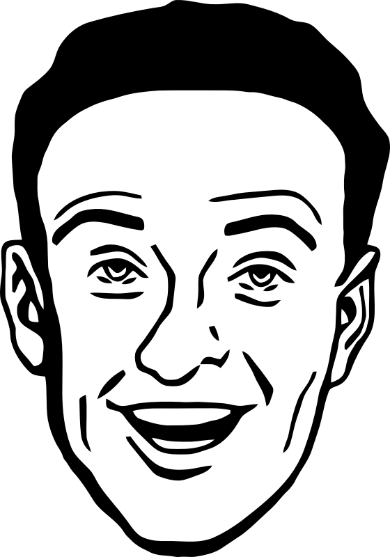 Smiling Man 8 Openclipart