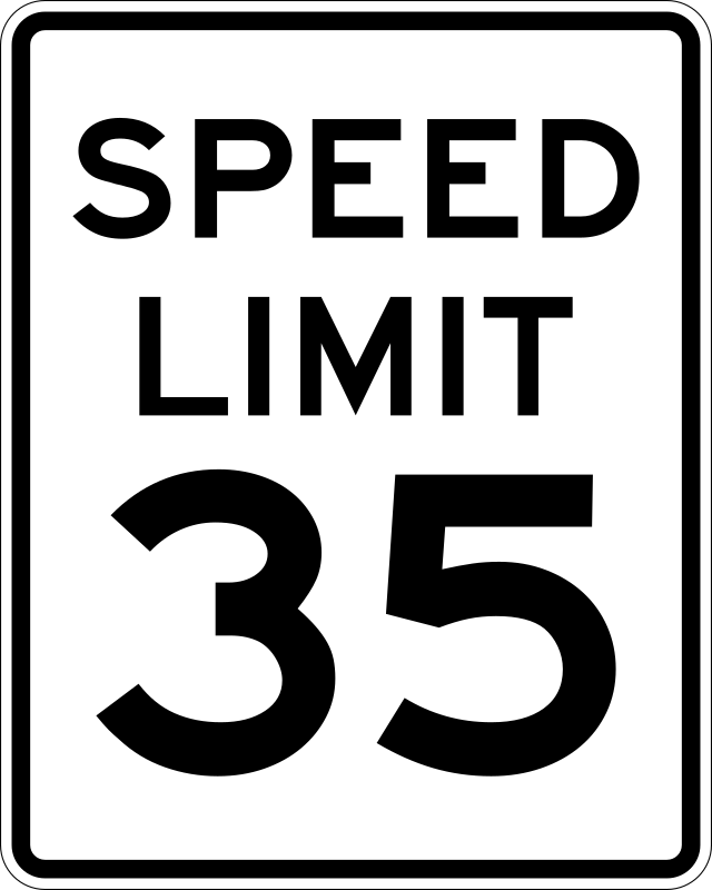 Speed Limit 35