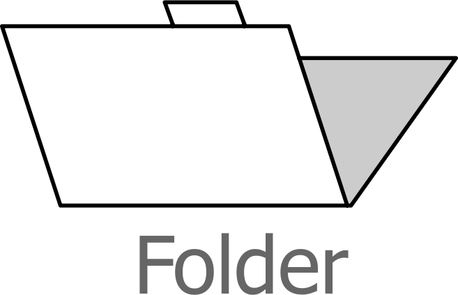 Folder Labelled