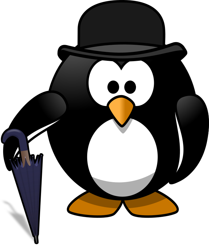 Gentleman penguin