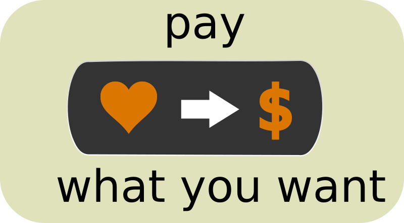 Pay What You Want Button1