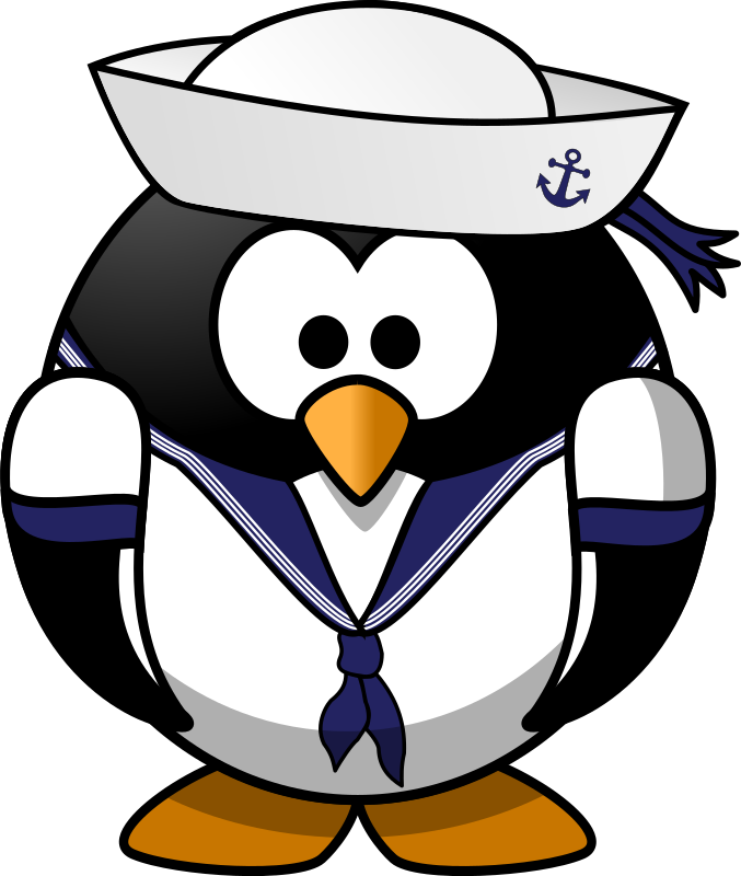 Sailor penguin