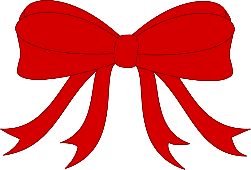 Red Bowed Ribbon