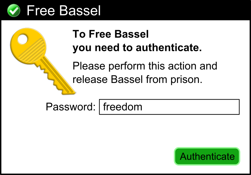 Free Bassel Dialog Box