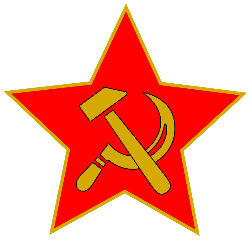 Hammer and Sickle in Star