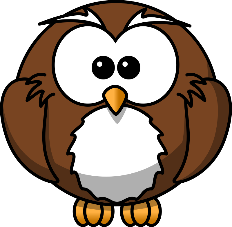 Cartoon owl