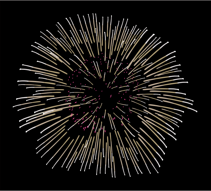 fireworks moving animation